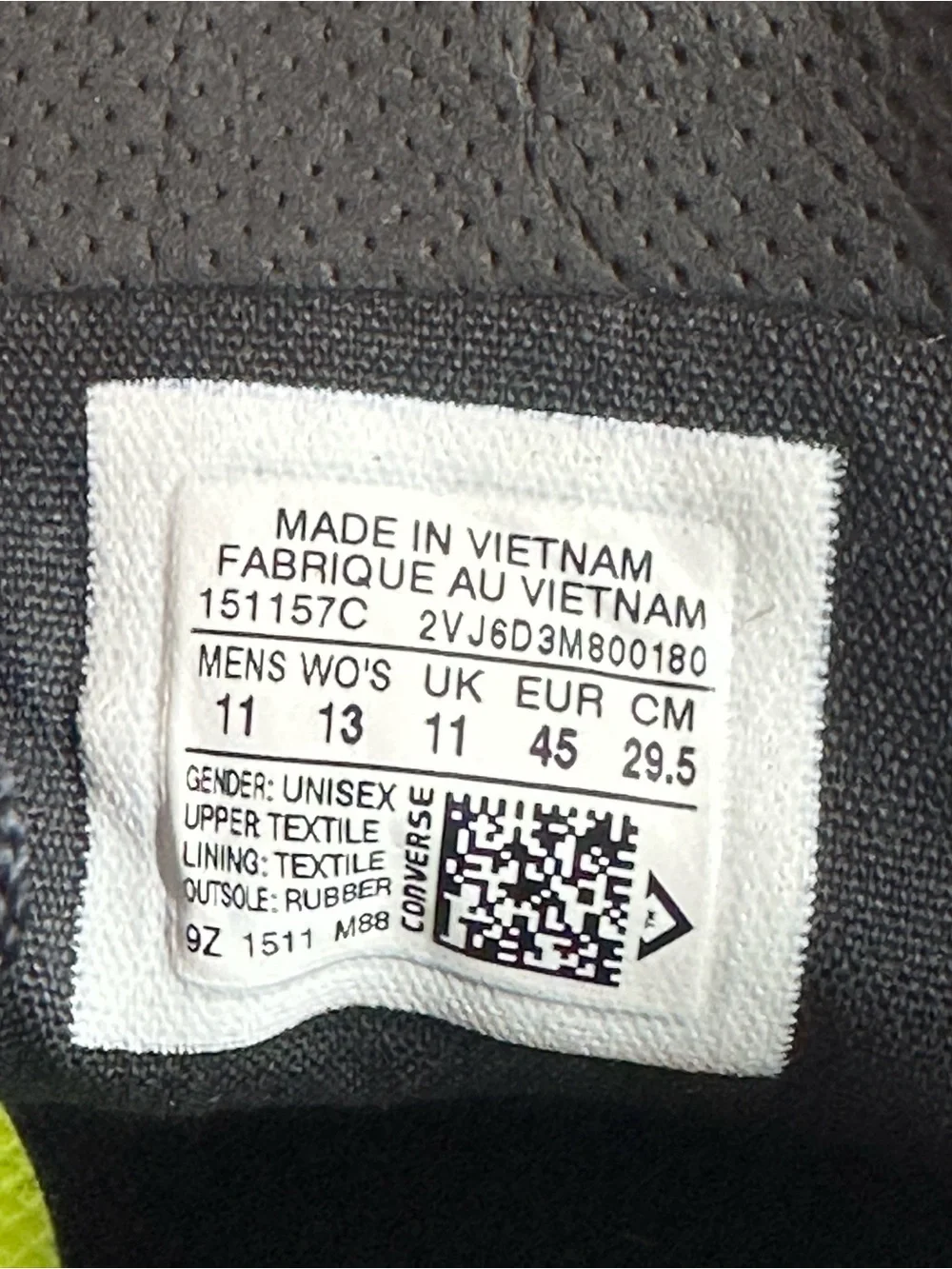 Chuck Taylor II All Star Gray Camo 151157C - Picture 5 of 11